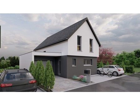 maison neuve de 110 m² avec grand garage accolé à mertzwiller