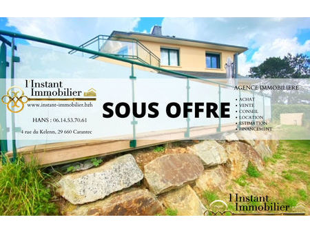 vente maison 6 pièces 138 m² carantec (29660)