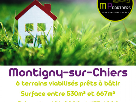 en vente terrain constructible 6 5 ares – 106 000 € |montigny-sur-chiers