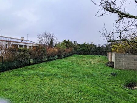 vente terrain à batir 630 m²