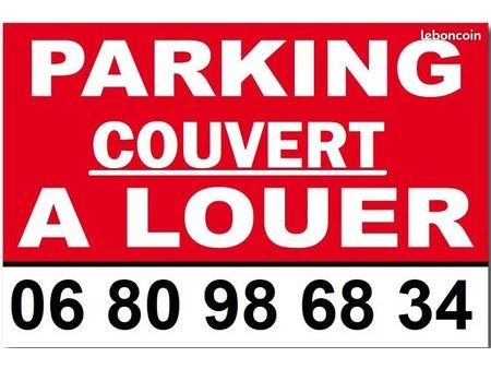 a louer place de parking couverte à saint-remy-les-chevreuse 78470