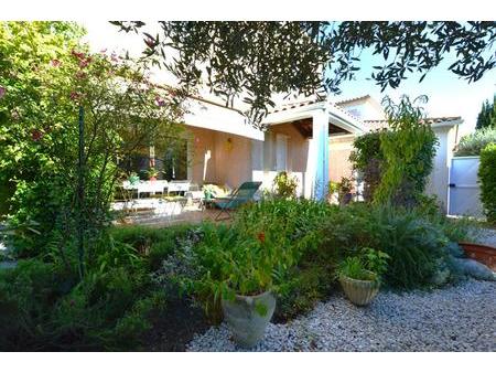 villa saint jean de vedas 5 pièce(s) 107 m2 habitable + 18m² de garage sur 316 m² de terra