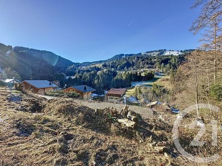 terrain à vendre - 754 m2 - morzine - 74 - rhone-alpes