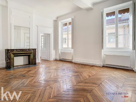 appartement - 147 m² - balcon - lyon 02