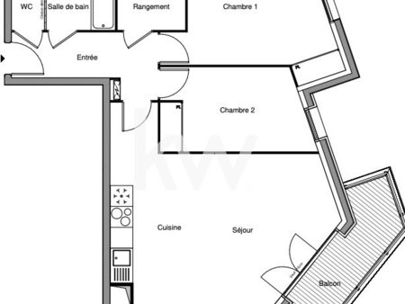 chennevieres sur marne - 94430 : appartement 3 pièces (69 m²)