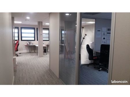 bureaux récents (2015) 135m²+4 pkg - lille eurasante
