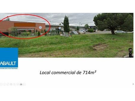 local commercial - 714m² - castanet tolosan