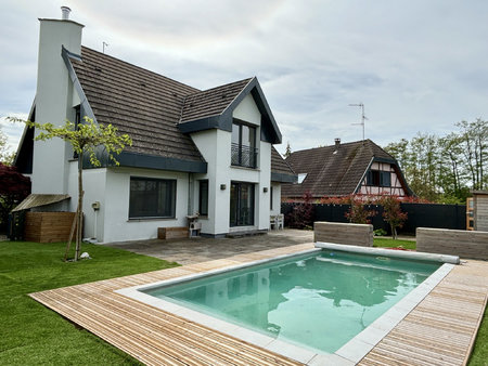 froeningen - maison 6 pièces avec piscine