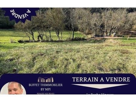 vente terrain 1022 m² la roche-vineuse (71960)