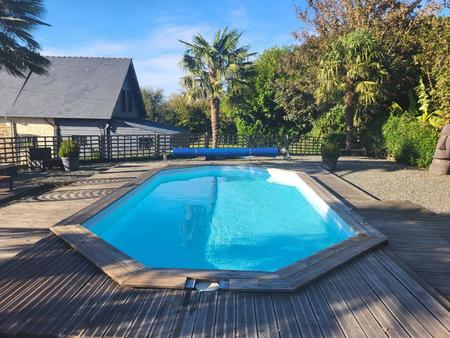 vente maison piscine à percy-en-normandie (50410) : à vendre piscine / 238m² percy-en-norm