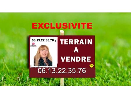 exclusivité - courcelles sur seine terrain d'environ 4.658 m2 dont 828 m2 constructible - 