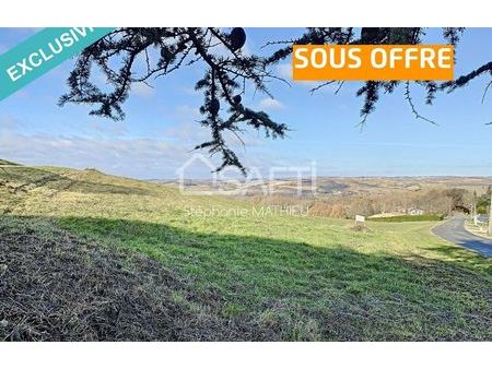 vente terrain 1600 m² lafrançaise (82130)