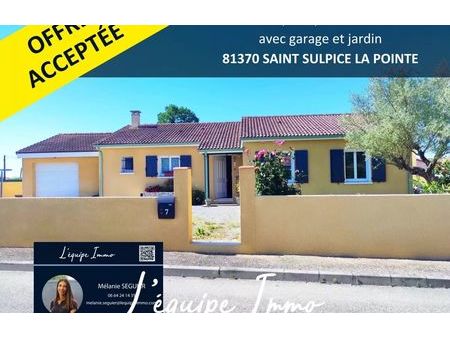 vente maison 5 pièces 106 m² saint-sulpice-la-pointe (81370)