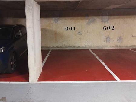 parking en sous-sol sécurisé