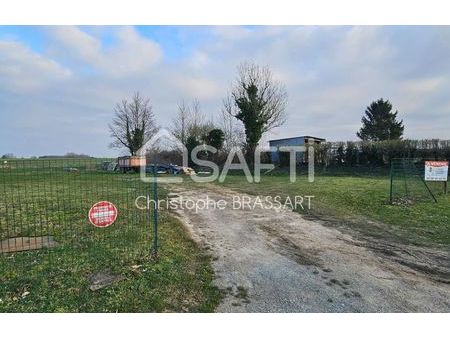 vente terrain 1136 m² avesnes-le-comte (62810)