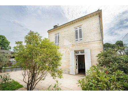 vente maison ancienne 5 pièces 185 m² avec terrasse et jardin - talence (33400)