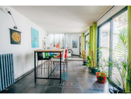 appartement / local de 113m2 + patio + terrasse
