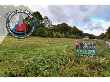 terrain - 688m² - ailly sur somme