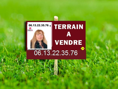 vendu par l'agence - courcelles sur seine terrain de 4.665 m2 dont 828 m2 constructible - 