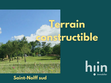 vente terrain à saint-nolff (56250) : à vendre / 1348m² saint-nolff