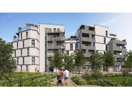 grenoble - eaux claires - residence 2023 - t3 rez de jardin+ garage