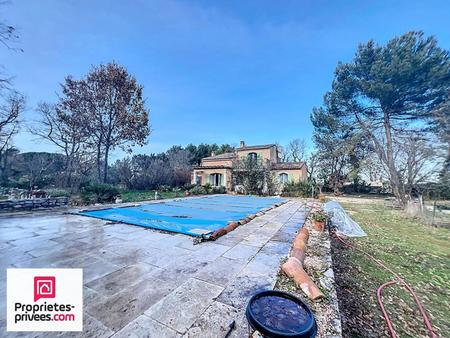 rians villa t5 avec piscine et garage sur 4190 m² de terrain plat
