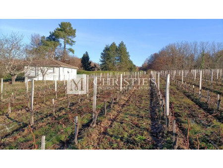 vignoble en vente à bayon-sur-gironde : petite propriété viticole avec un outil de product
