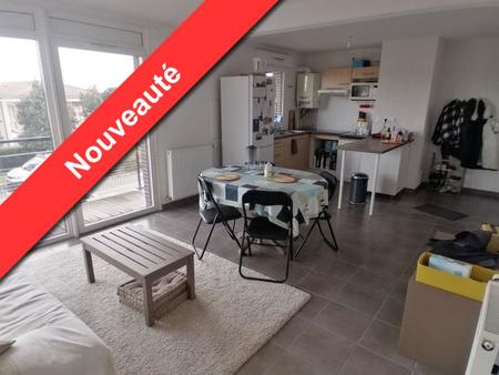 vente appartement auzeville-tolosane (31320) 3 pièces 63.51m²  225 000€
