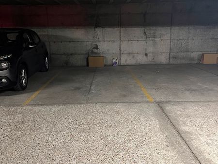 parking sous terrain sécurisé