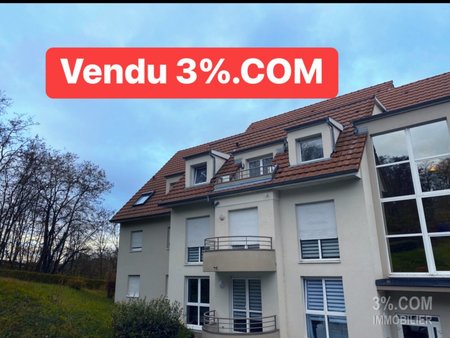 en vente appartement 51 m² – 156 000 € |hochfelden