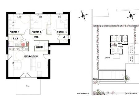 vente maison 4 pièces 80 m²