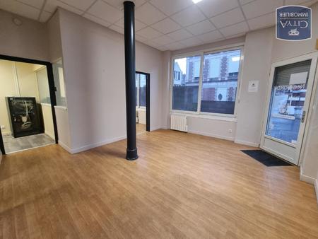 location local commercial saint-quentin (02100)  550€