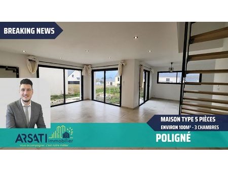 vente maison 5 pièces 100 m²