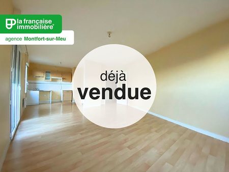 vente appartement 2 pièces 55.93 m²
