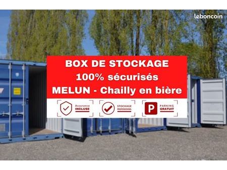 box à louer / garde meuble / container à melun 5m²
