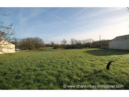 vente terrain 653 m² chantonnay (85110)