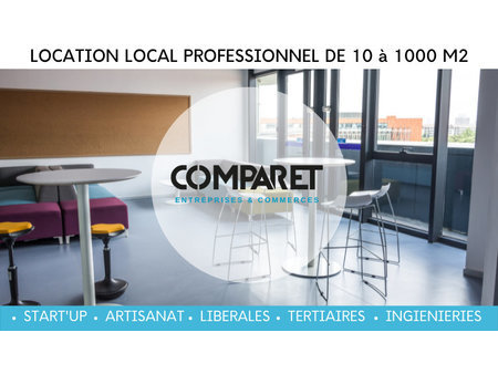 bureaux et locaux professionnels à partir de 14 m2 jusqu'a 1000 m2