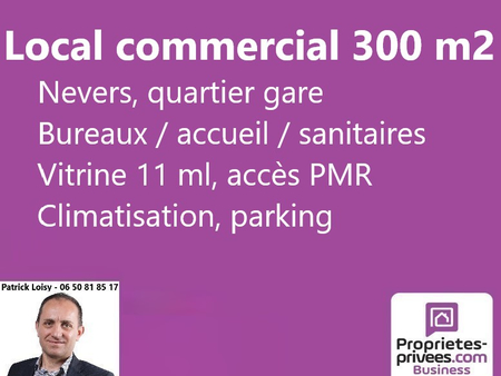 nevers - local commercial 300 m2