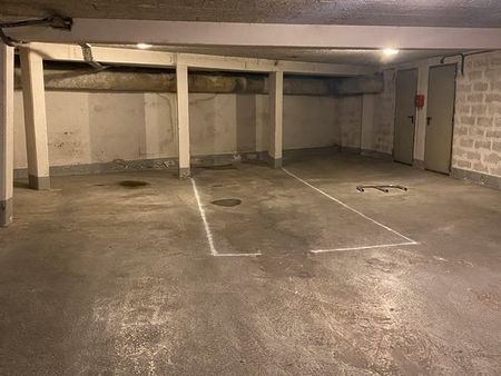 parking souterrain fermé