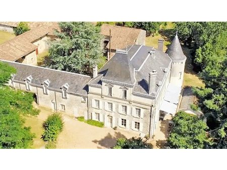 vente château 550 m²