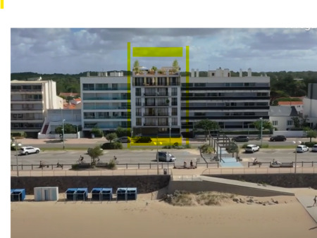 vente appartement 4 pièces bord de mer à saint-jean-de-monts centre ville-plage (85160) : 