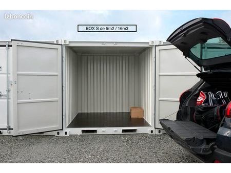 box de stockage sécurisés / accès 7j/24h de plain pied avec véhicule sur rennes nord à la 