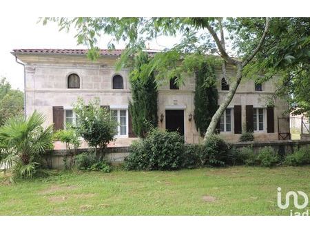 vente maison 11 pièces 350 m² pouillac (17210)