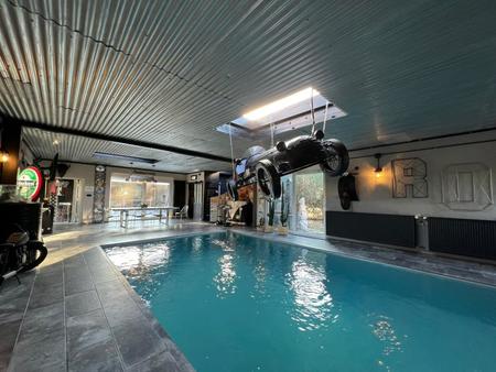 aspach proche altkirch  spacieuse villa atypique avec piscine intérieure