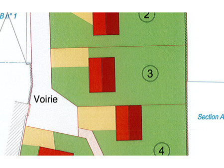 vente terrain à construire 671 m² gellainville (28630)
