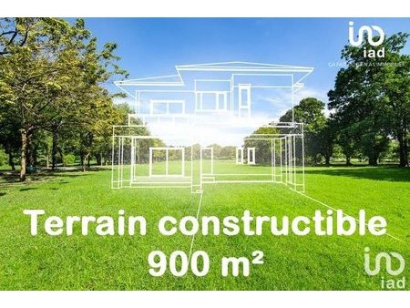 vente terrain 900 m²