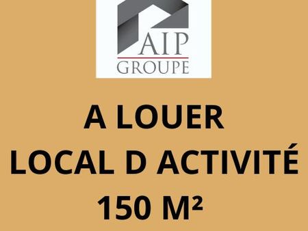 local d'activité 150 m²