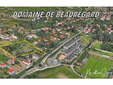 vente terrain 1200 m² saint-genis-laval (69230)