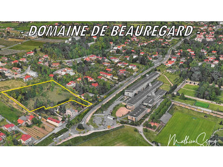 vente terrain 1249 m² saint-genis-laval (69230)