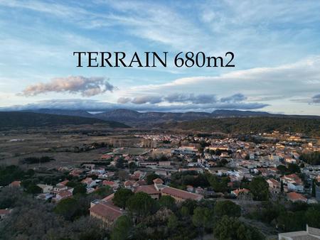 terrain - 680m² - estagel